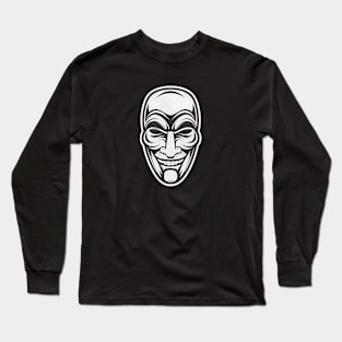 Anonymous Mask Long Sleeve T-Shirt